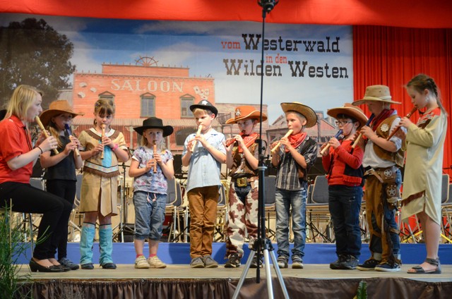 Konzert 2012: Vom Westerwald in den Wilden Westen