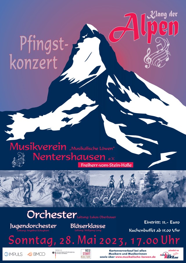 Konzert 2023: Klang der Alpen